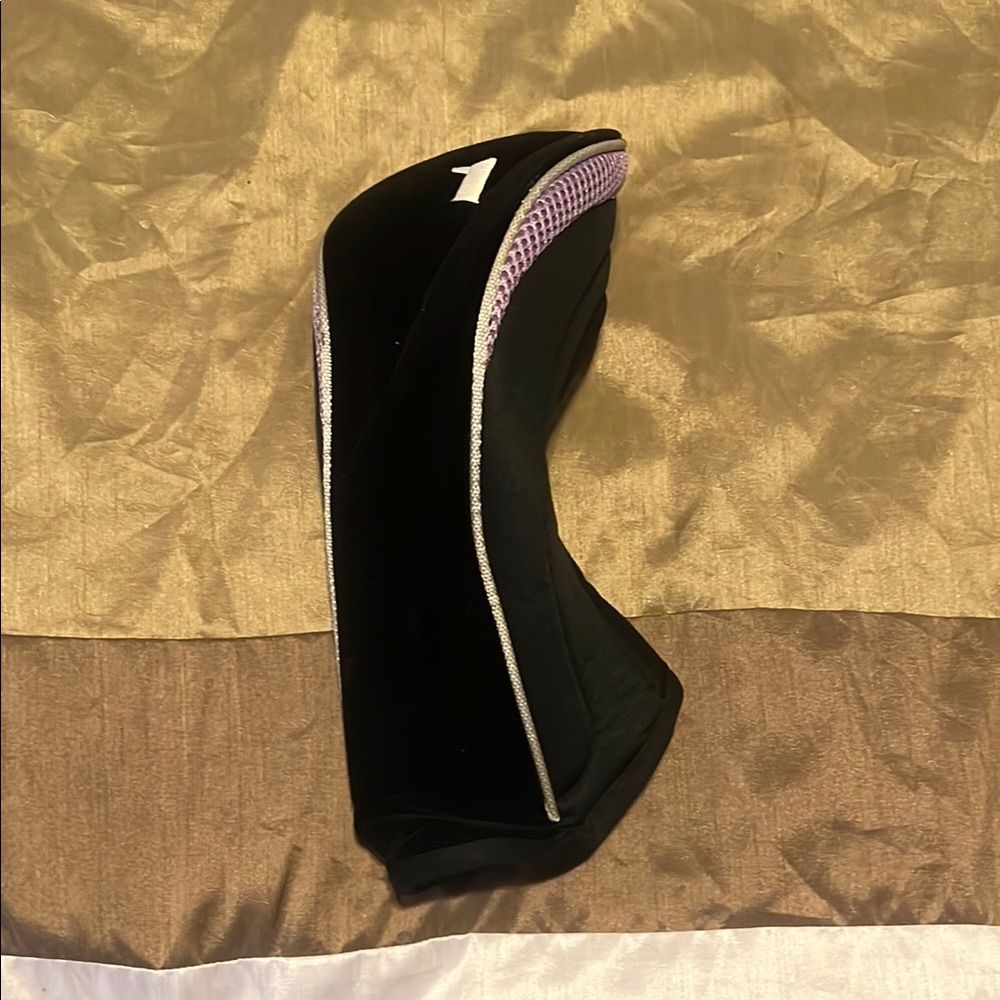 Black and Purple Golf Club Cover